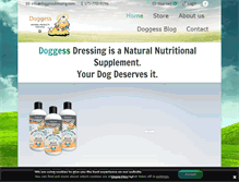 Tablet Screenshot of doggessdressing.com